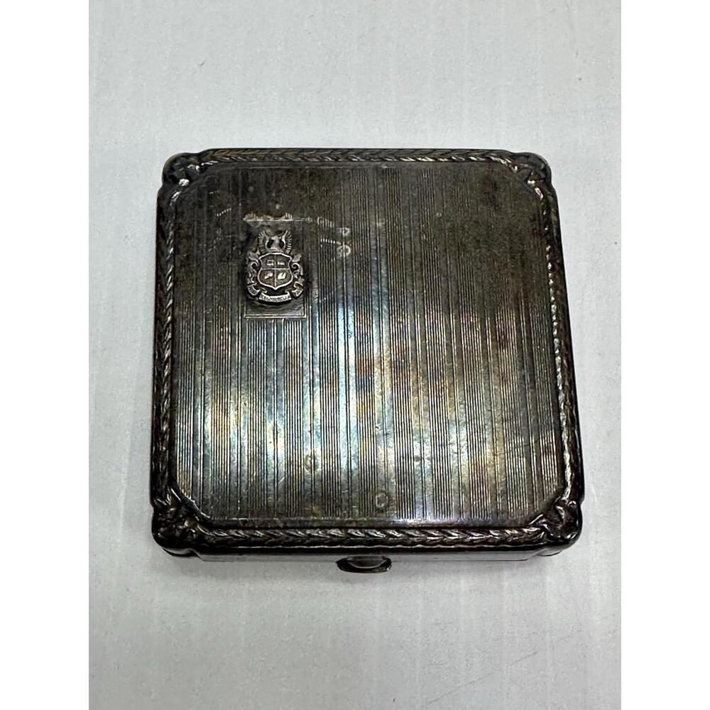 ANTIQUE SORORITY COMPACT GREEK SYMBOL A.D. SIGMA DELTA 1904 MONOGRAM MGR